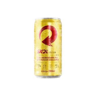 Oferta de Cerveja Pilsen Skol 269ml por R$2,29 em X Supermercados
