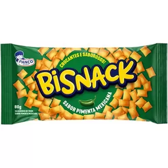 Oferta de Salgadinho Bisnack Pimenta Mexicana Panco 80g por R$1,89 em X Supermercados