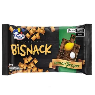 Oferta de Salgadinho Bisnack Lemon Pepper Panco 80g por R$1,89 em X Supermercados