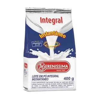 Oferta de Leite em Pó Instantâneo Integral La Sereníssima 400g por R$15,98 em X Supermercados