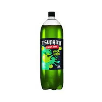 Oferta de Energético Sabor Maçã Verde Tsunami 2l por R$5,98 em X Supermercados