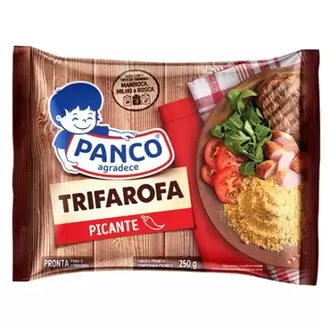 Oferta de Farofa Picante Panco 250G por R$3,99 em X Supermercados