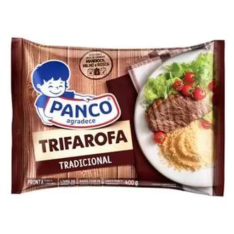 Oferta de Farofa Trifarofa Tradicional Panco 400G por R$5,99 em X Supermercados