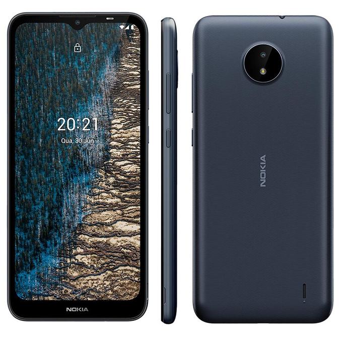 Oferta de Smartphone Nokia C20 32GB, 2GB Ram, Tela de  6.5" - NK038 AZUL por R$626,91 em Zema