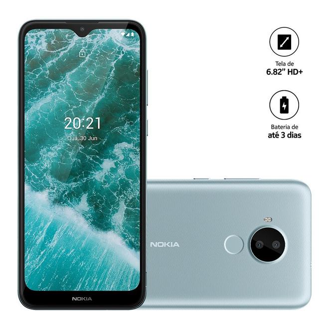 Oferta de Smartphone Nokia C30 64GB 4G Tela 6,8 Dual Chip 2GB RAM Câmera Dupla 13MP + Selfie 5.0MP Branco - NK043 Branco por R$682,96 em Zema
