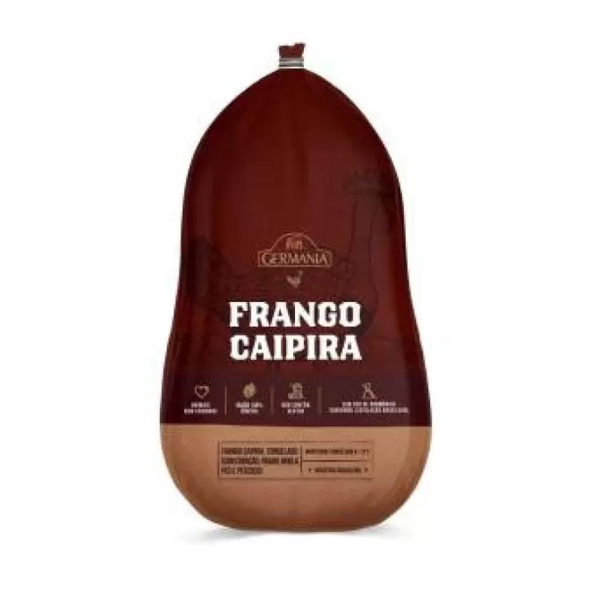 Oferta de Frango Caipira Inteiro Congelado Villa Germania 2,2kg por R$50,58 em Zona Sul