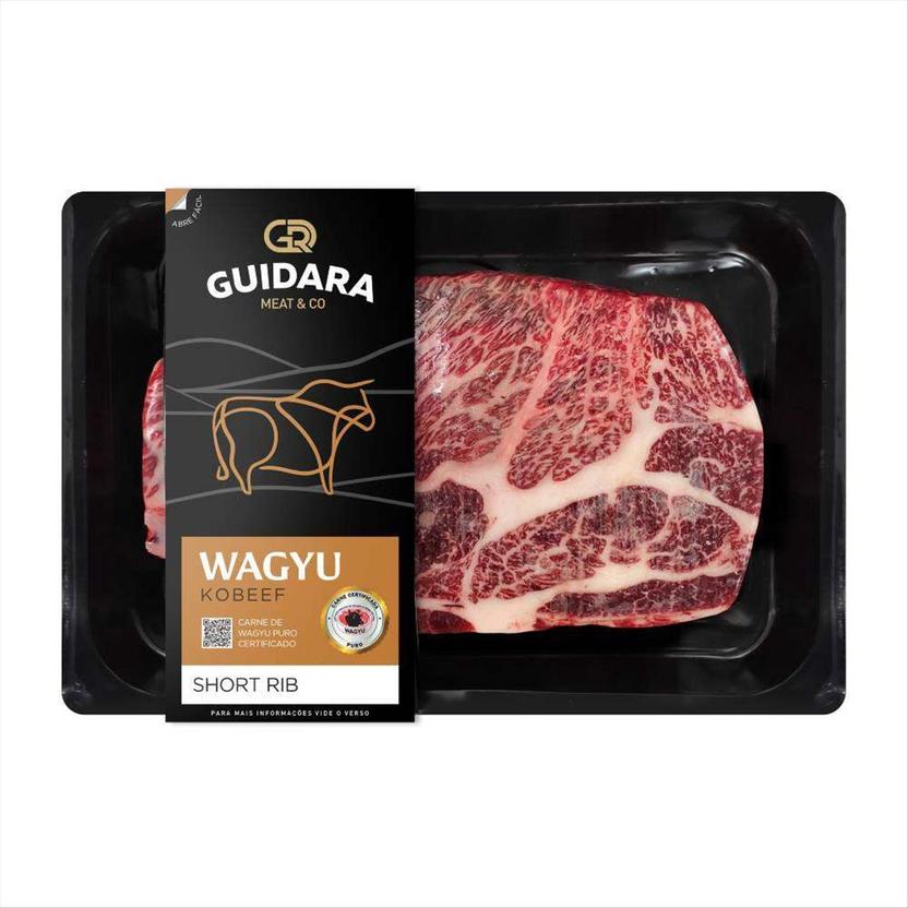 Oferta de Acém (Short Rib Steak) Wagyu Guidara 550g por R$192,49 em Zona Sul