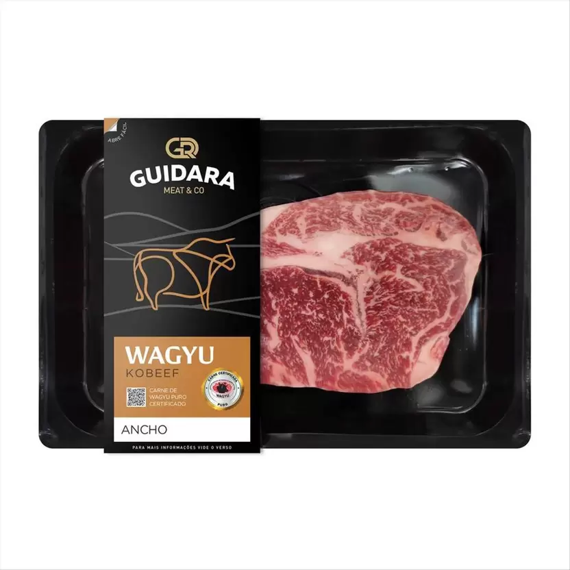 Oferta de Ancho Wagyu Guidara 550g por R$307,99 em Zona Sul