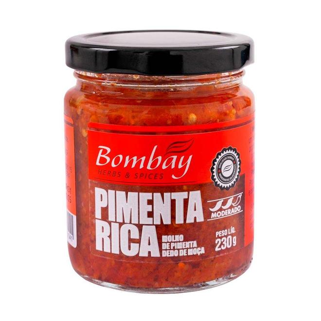 Oferta de Pimenta Rica Bombay Vidro 230g por R$32,99 em Zona Sul