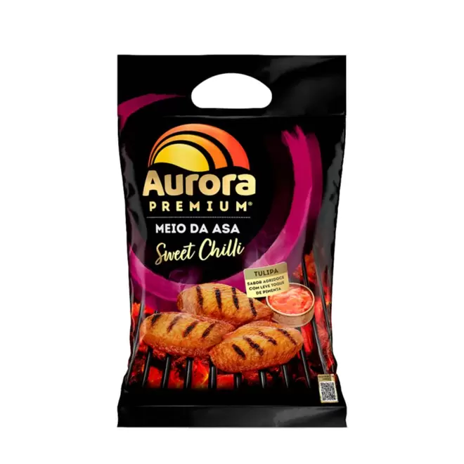 Oferta de Meio da Asa Sweet Chilli Aurora 800g por R$29,99 em Zona Sul