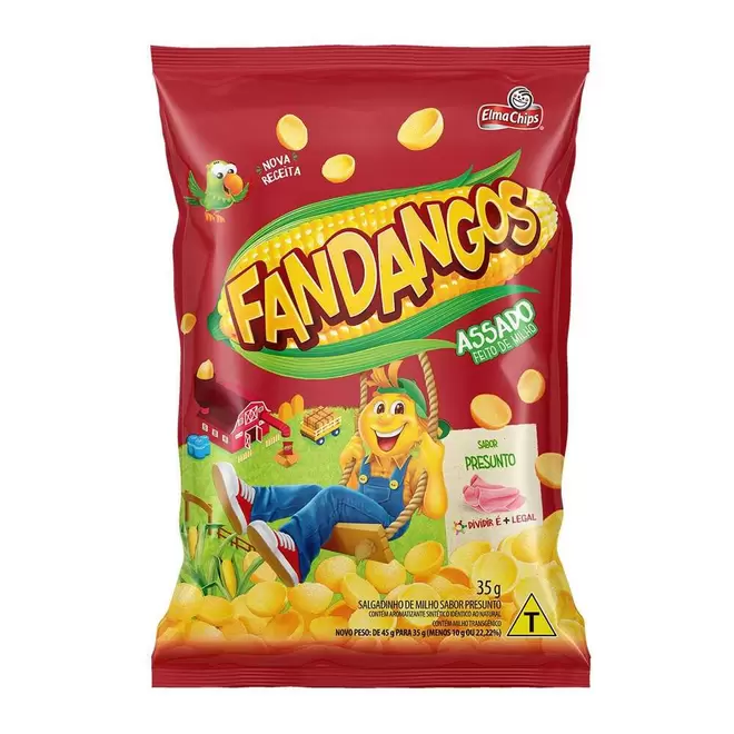 Oferta de Salgadinho de Milho Fandangos Presunto 35g por R$4,39 em Zona Sul