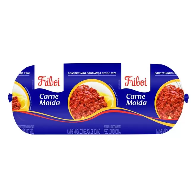 Oferta de Carne Moída Tubete Friboi 500g por R$11,99 em Zona Sul