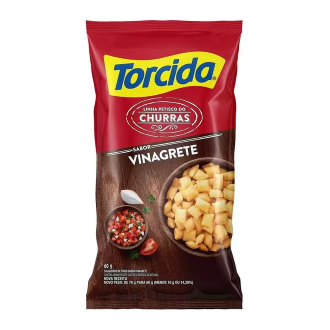 Oferta de Salgadinho Torcida Vinagrete 60g por R$2,99 em Zona Sul