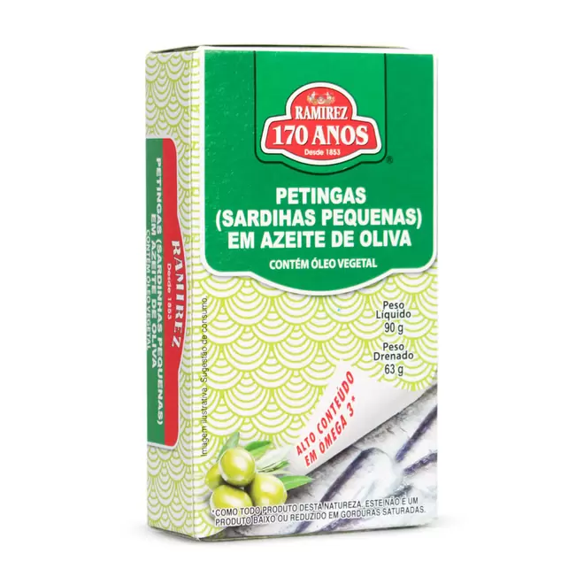 Oferta de Sardinhas Pequenas Portuguesas Ramirez 63g por R$13,96 em Zona Sul