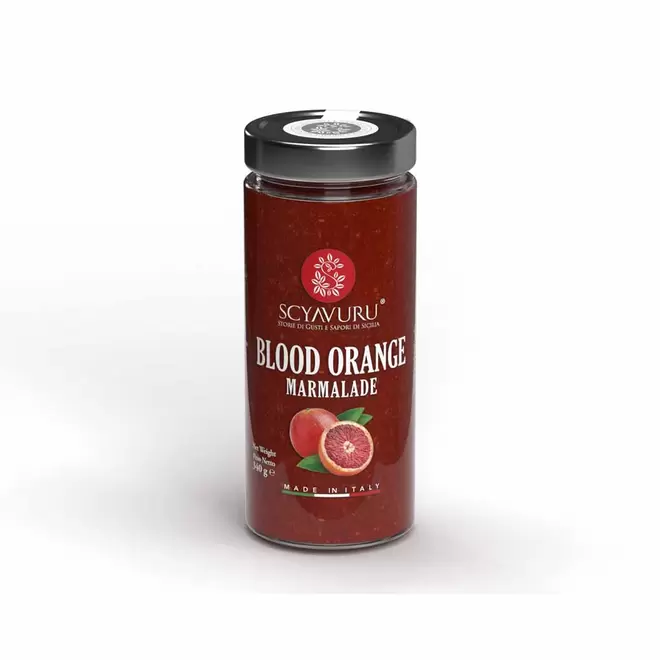 Oferta de Geleia Italiana Scyavuru Laranja Vermelha Vidro 340g por R$36,9 em Zona Sul