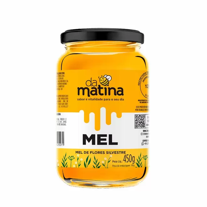 Oferta de Mel Silvestre Da Matina 450g por R$30,99 em Zona Sul