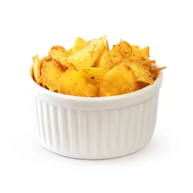 Oferta de Chips de Batata Baroa Lemon Pepper Frutoro 150g por R$22,49 em Zona Sul