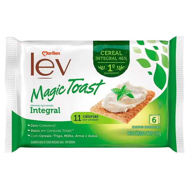 Oferta de Torrada Integral Marilan Magic Toast 110g por R$6,89 em Zona Sul