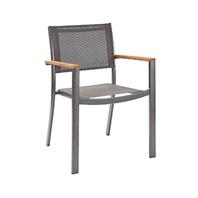 Oferta de Cadeira de Alumínio Oris e Textilene 84x55x57cm Natural por R$499 em Leroy Merlin