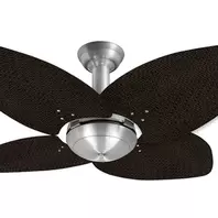 Oferta de Ventilador De Teto Office Jet Aspen Venti-delta Prata Rattan Marrom 220v por R$1510,08 em Leroy Merlin