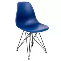 Oferta de Cadeira De Cozinha Eames Azul Marinho por R$164,61 em Leroy Merlin