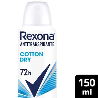 Oferta de Desodorante Feminino Cotton Dry Rexona 150Ml por R$15,99 em Kanguru Supermercado