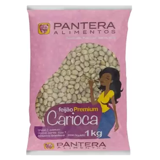 Oferta de Feijao Carioca Pantera 1kg Tp1 Com por R$8,99 em Kanguru Supermercado