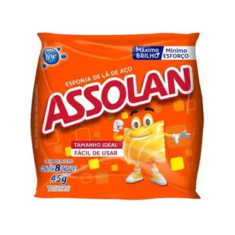 Oferta de Esponja de Aço Assolam Ypê 45g por R$1,79 em Kanguru Supermercado