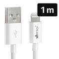 Oferta de Cabo USB para Lightning, 1m, Branco, App-tech - PT 1 UN por R$19,9 em Kalunga