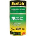 Oferta de Fita Adesiva de Empacotamento Transparente Scotch 5802 - 45 mm x 45 m - PT 4 UN por R$22,3 em Kalunga