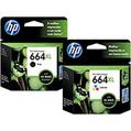 Oferta de Cartucho HP 664XL Preto Original (F6V31AB) + Cartucho HP 664... por R$335,8 em Kalunga