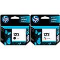 Oferta de Cartucho HP 122 colorido CH562HB + Cartucho 122 preto CH561HB HP CX 1 UN por R$169,8 em Kalunga