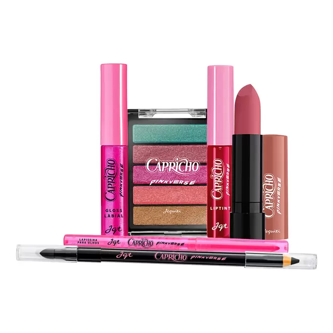 Oferta de Kit Capricho Pinkverse Jequiti por R$177,4 em Jequiti