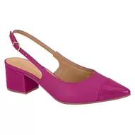 Oferta de Scarpin Bico Fino Fivela Magenta Vizzano Feminino por R$139,9 em Itapuã Calçados