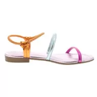 Oferta de Sandália Beira Rio Flat Multicores Feminina por R$89,9 em Itapuã Calçados