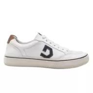 Oferta de Sapatênis Casual Democrata Fender Branco Masculino por R$199,9 em Itapuã Calçados