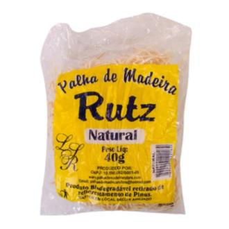 Oferta de Palha de Madeira Natural Rutz 40G por R$3,49 em Imec Supermercados