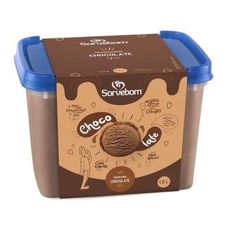 Oferta de Sorvete Sorvebom Chocolate 1,5 Litro por R$19,9 em Imec Supermercados