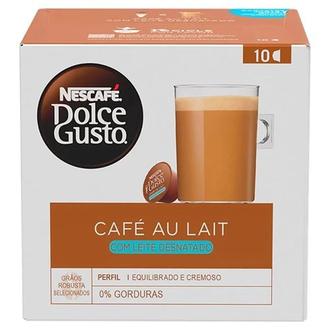 Oferta de Café Au Lait Desnatado Dolce Gusto 100g Nescafé Caixa 10 Cápsulas por R$19,9 em Imec Supermercados