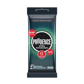 Oferta de Preservativo Prudence Extra Texturizado 6Un por R$9,9 em Imec Supermercados