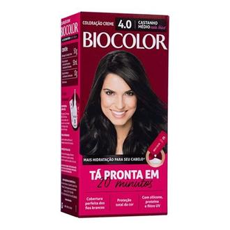 Oferta de Mini Kit Tintura Creme Castanho Malícia 4.0 Biocolor por R$11,9 em Imec Supermercados