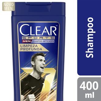 Oferta de Shampoo Anticaspa Men Sports Limpeza Profunda Clear 400Ml por R$32,9 em Imec Supermercados