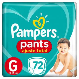 Oferta de Fralda Pampers Pants Tamanho G Ajuste Total Pacote 72Un por R$99,9 em Imec Supermercados