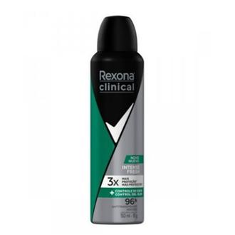 Oferta de Desodorante Clinical Intense Fresh Antitranspirante Aerosol Rexona 150ml por R$15,9 em Imec Supermercados
