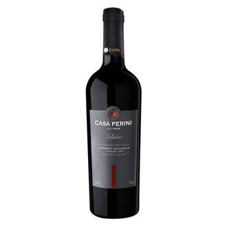 Oferta de Vinho Brasileiro Tinto Solidário Cabernet Sauvignon Merlot Casa Perini 750Ml por R$49,9 em Imec Supermercados