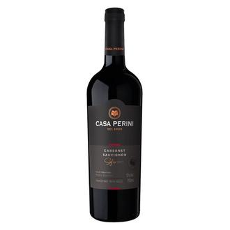Oferta de Vinho Tinto Cabernet Sauvignon Seco Casa Perini 750Ml por R$55,9 em Imec Supermercados