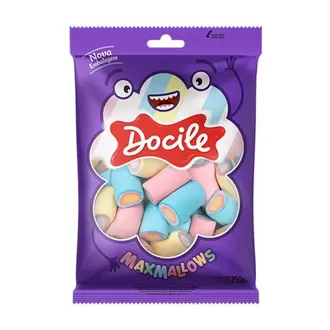 Oferta de Marshmallows Docile Maxmallows Tubo Color Embalagem 250g por R$9,9 em Imec Supermercados