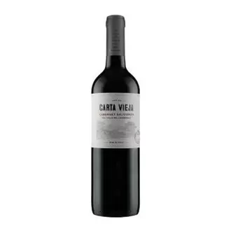 Oferta de Vinho Tinto Chileno Carta Vieja Cabernet Sauvignon Garrafa 750Ml por R$25,9 em Imec Supermercados