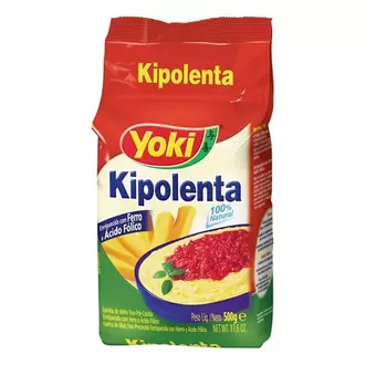 Oferta de Farinha de Milho Flocos Pré-cozida Yoki Kipolenta Pacote 500g por R$5,9 em Imec Supermercados