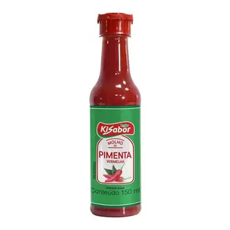 Oferta de Molho de Pimenta Vermelha Kisabor 150ml por R$2,99 em Imec Supermercados